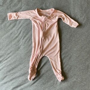 Bamboo Newborn Footed Onesie